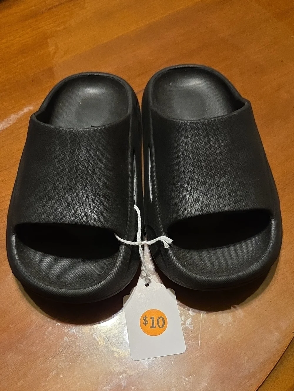Kids Black Slide Sandals for Everyday Play
